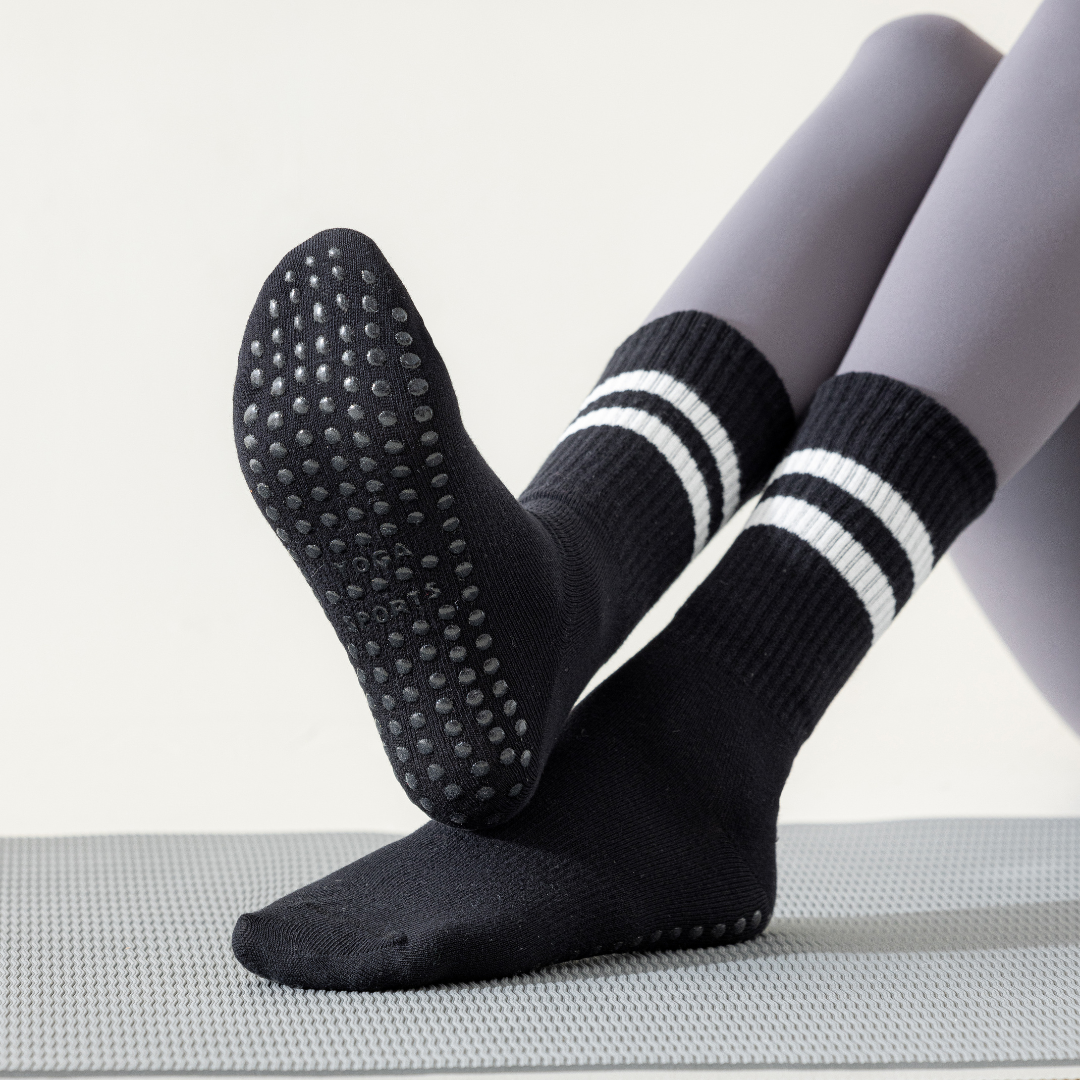 Retro Socks Black