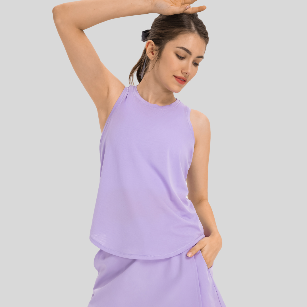 Iva Active Top Purple