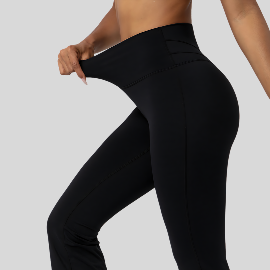 Cove Flare Leggings Black
