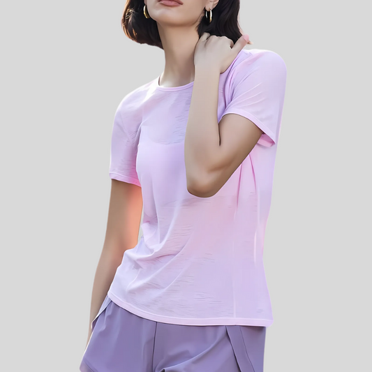 Iris Active Top Pink