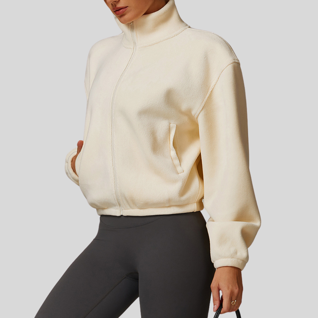 Teddy Jacket White