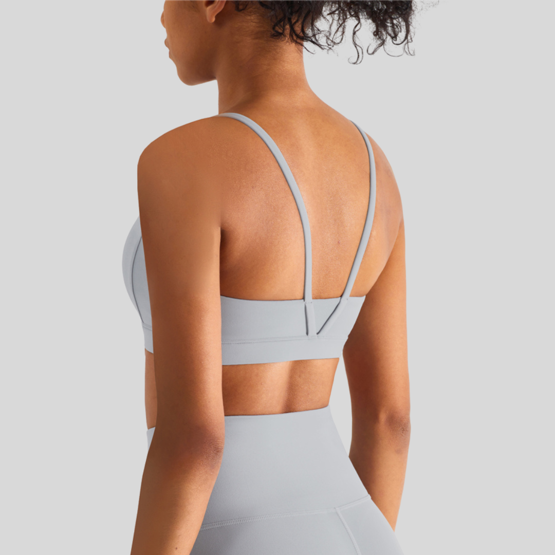Nia Sports Bra Light Blue