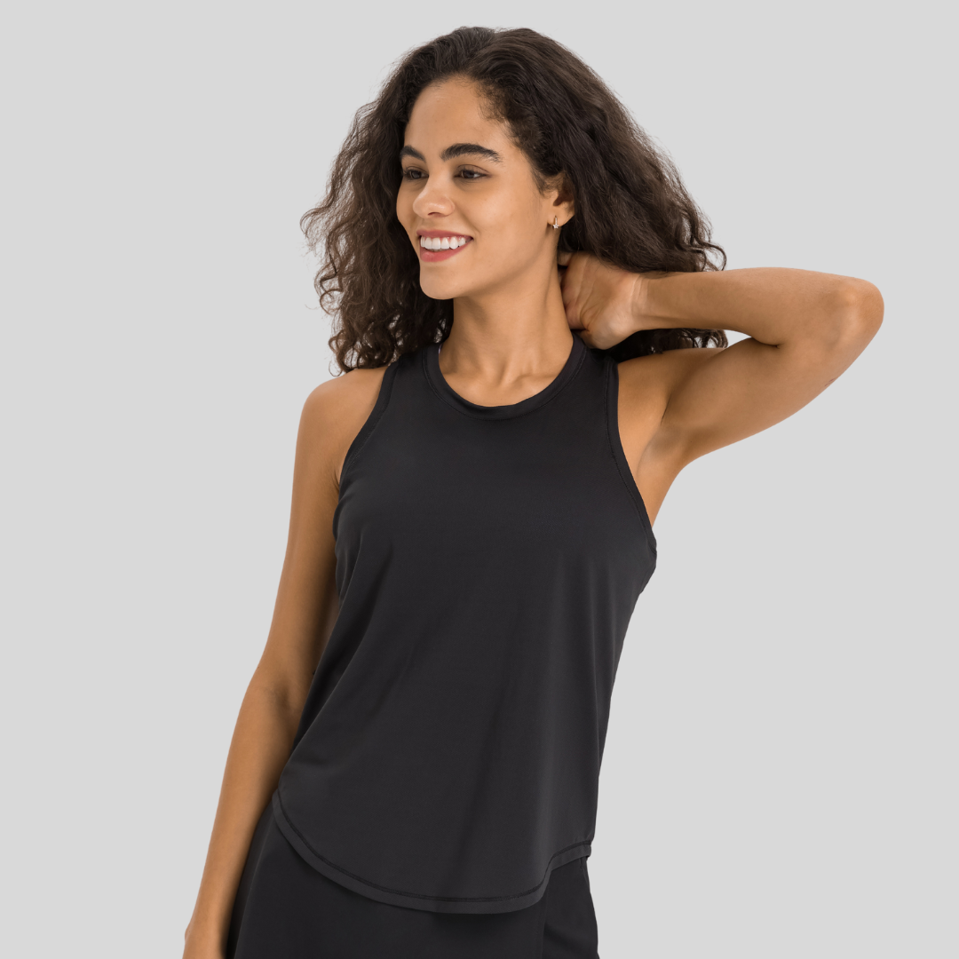 Iva Active Top Black