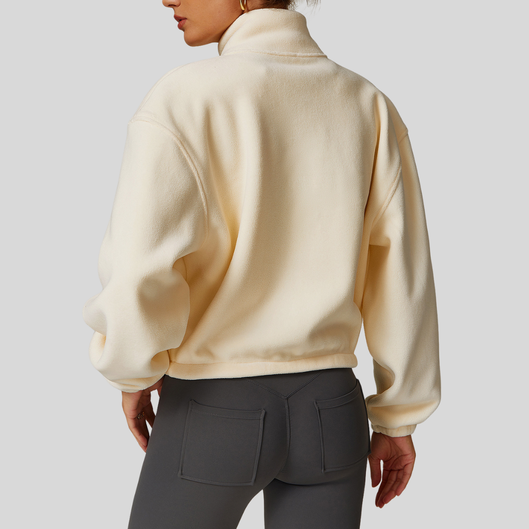 Teddy Jacket White