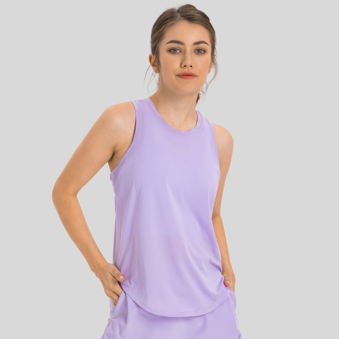 Iva Active Top Purple