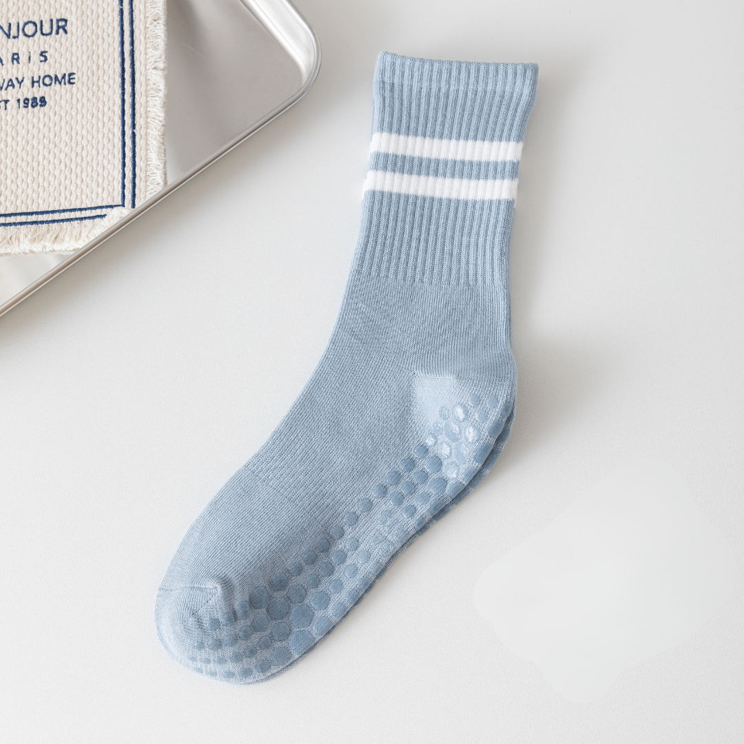 Retro Socks Light Blue