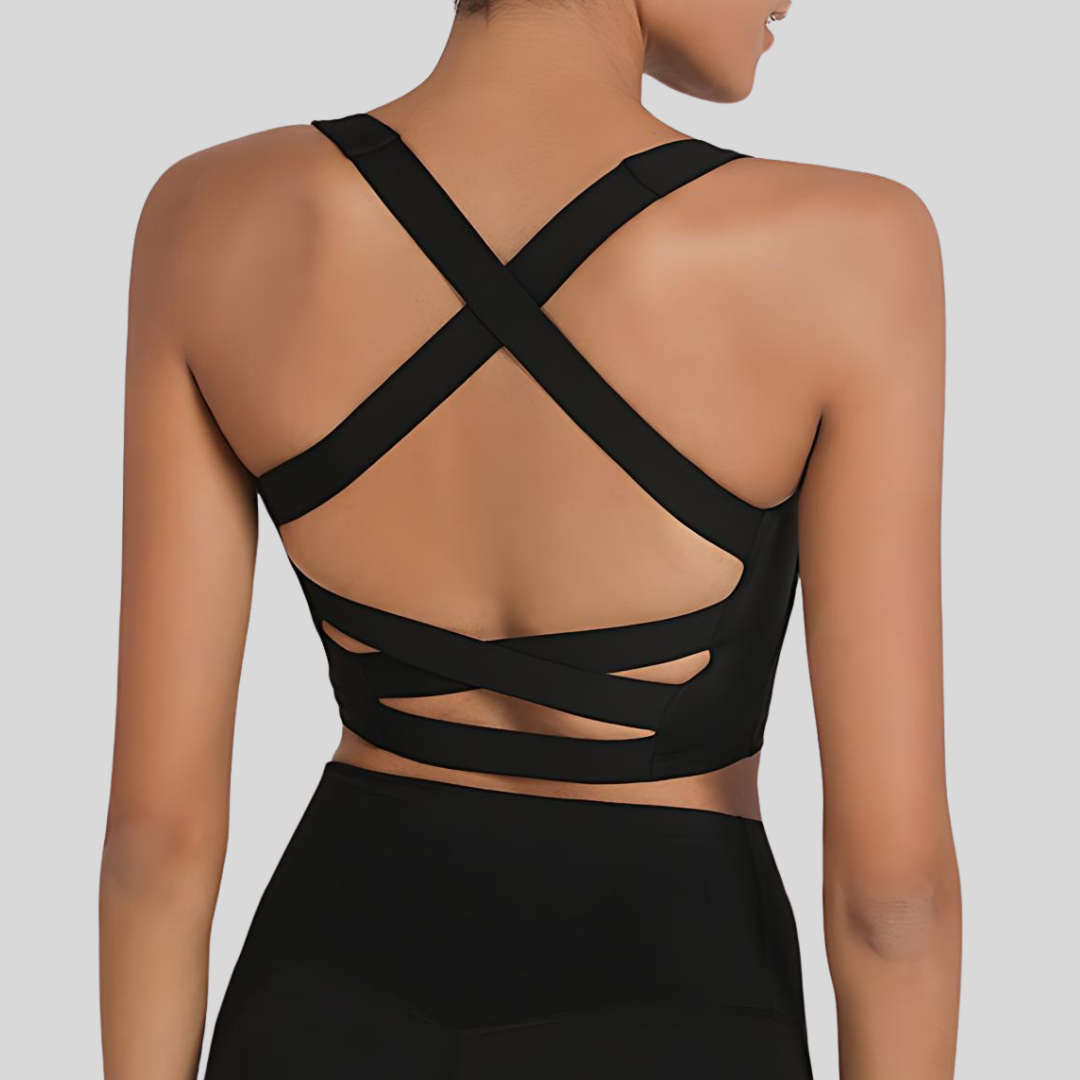 Gaia Sports Bra Black