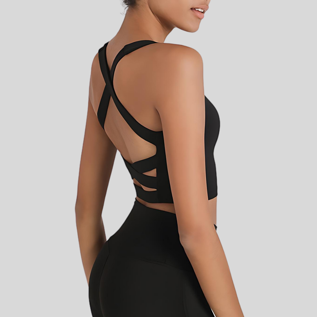 Gaia Sports Bra Black