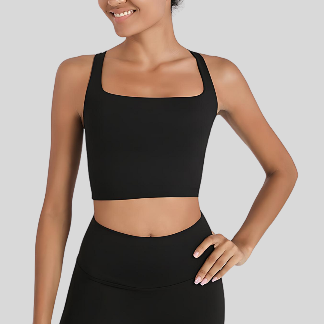 Gaia Sports Bra Black