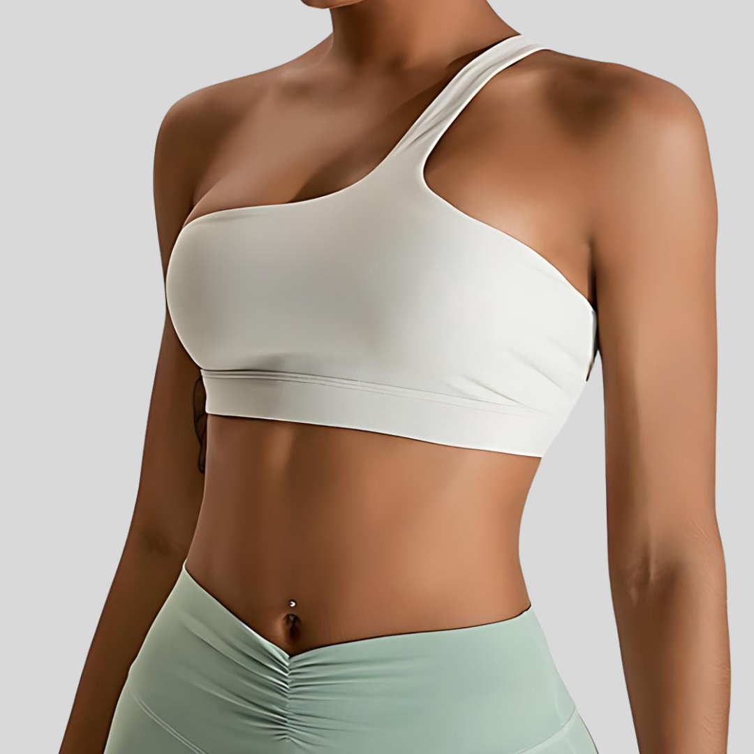 Ivy Sports Bra White