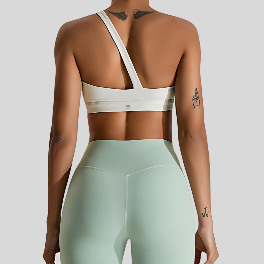 Ivy Sports Bra White