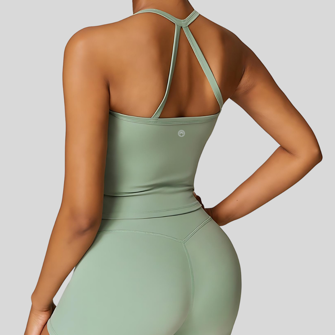 Lia Activewear Top Green
