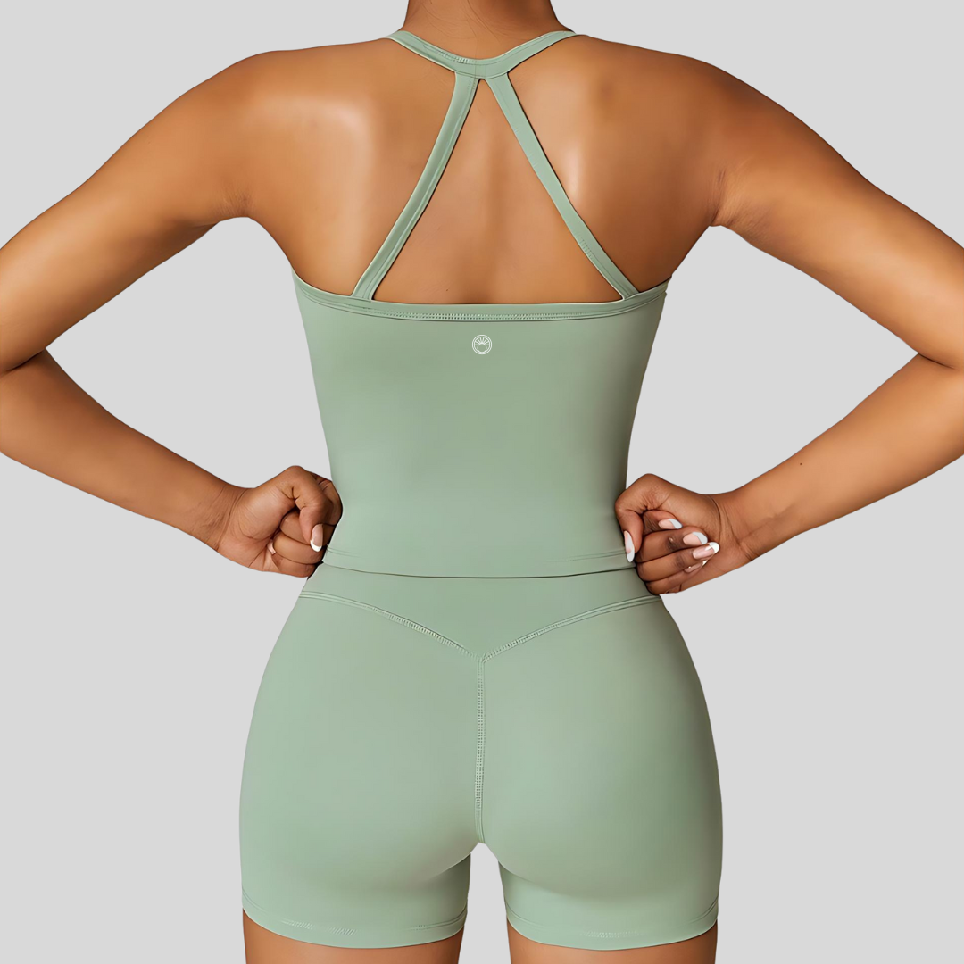 Lia Activewear Top Green