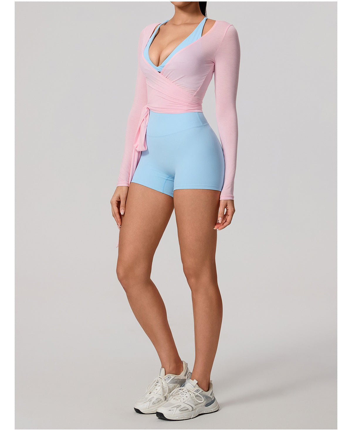 Wrap Top Pink