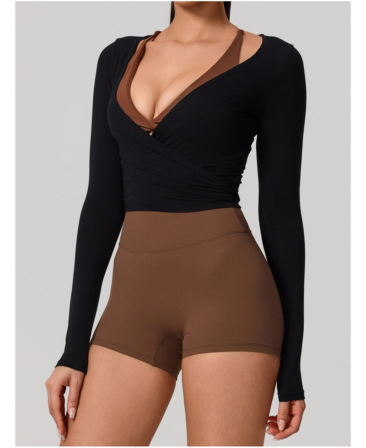 Wrap Top Black