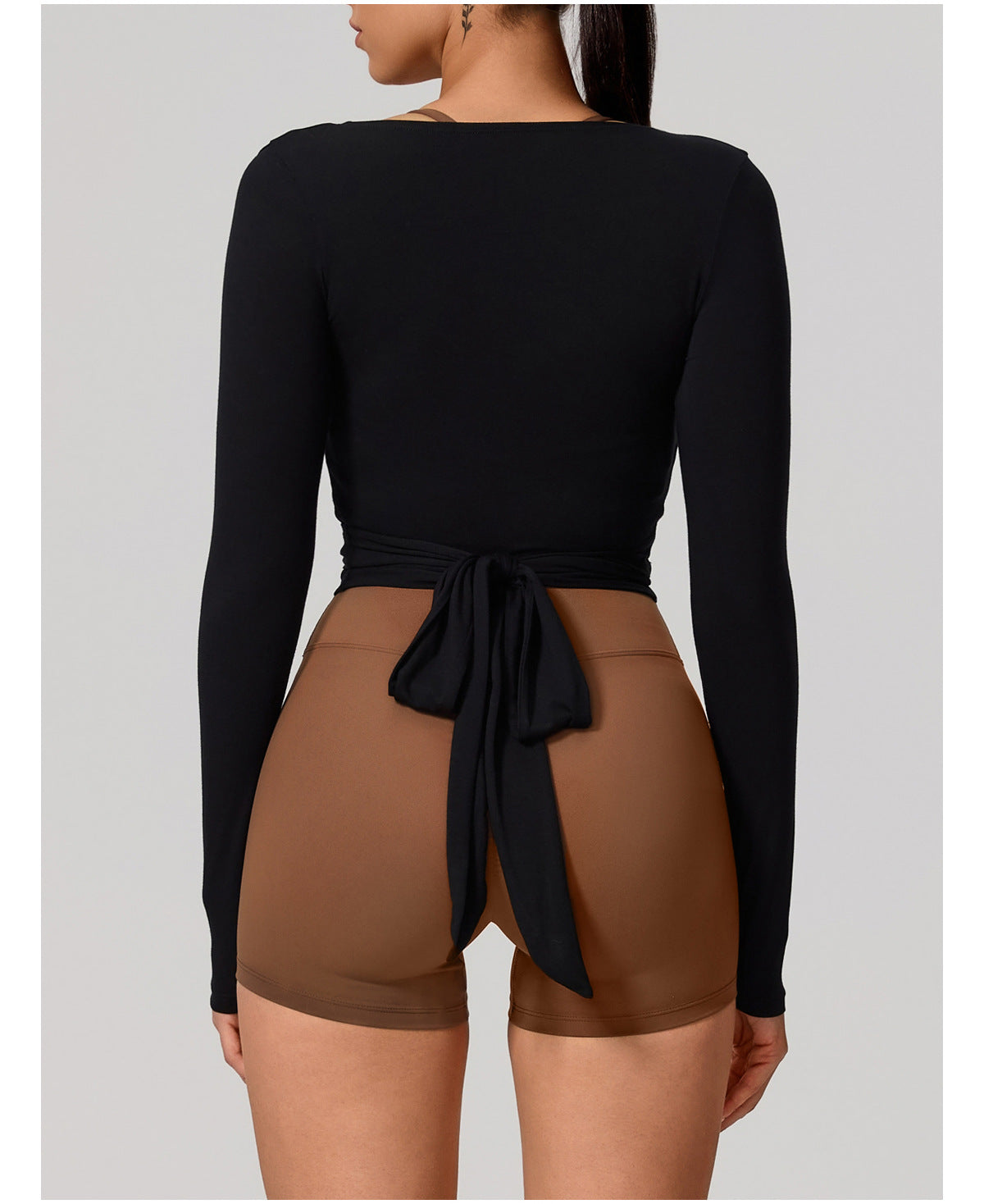 Wrap Top Black