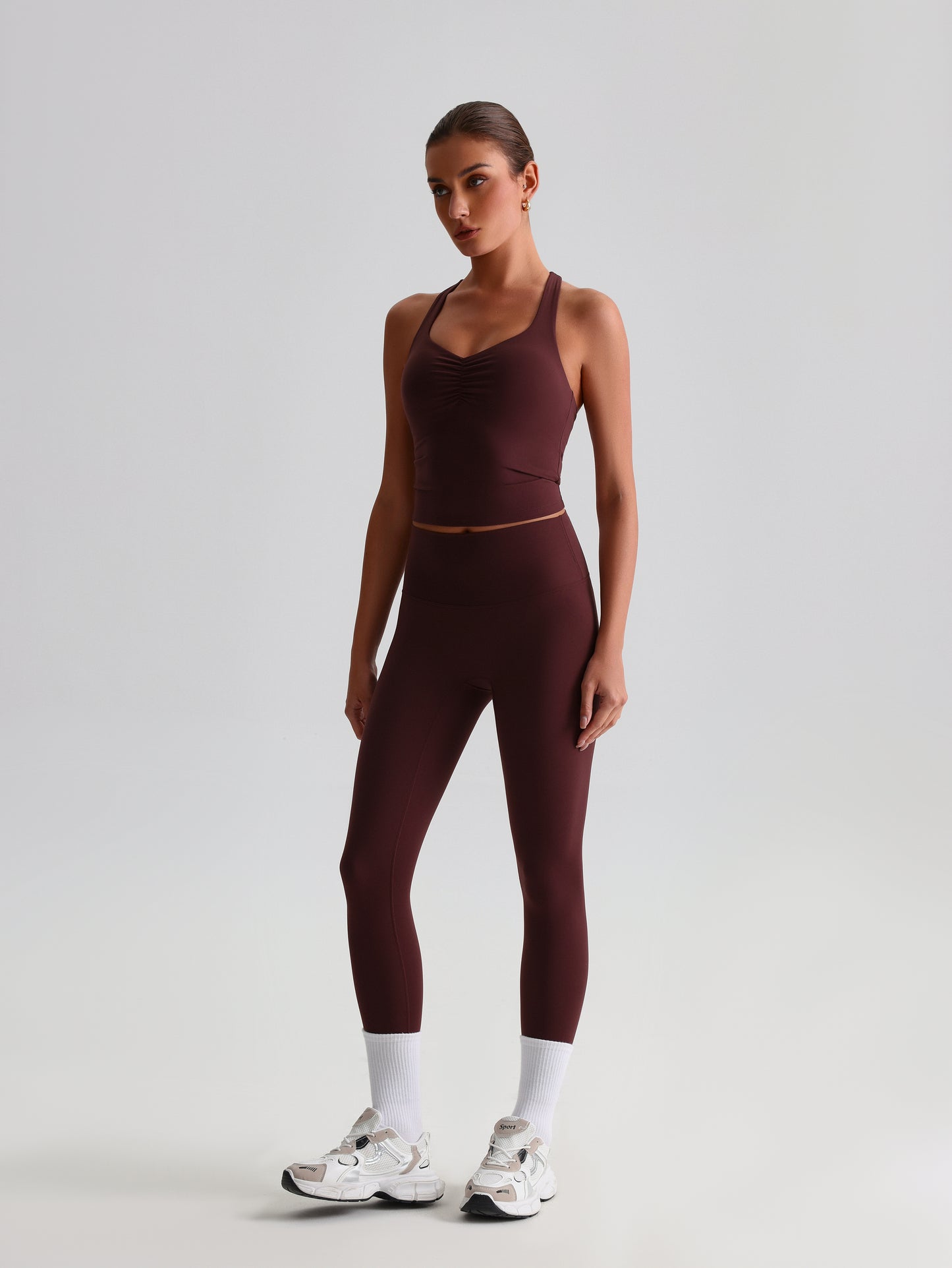 Nyra Set Red Brown