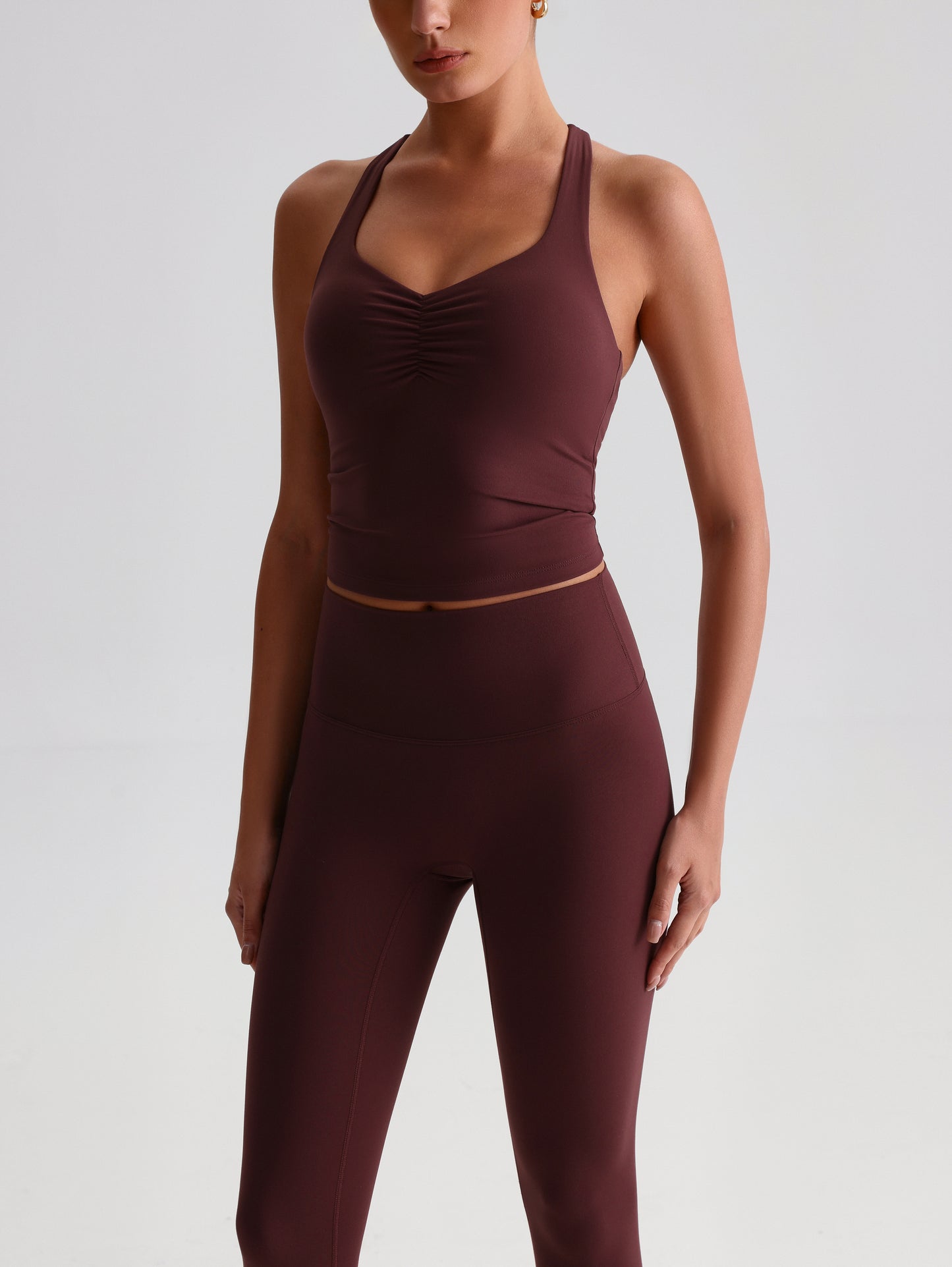 Nyra Set Red Brown