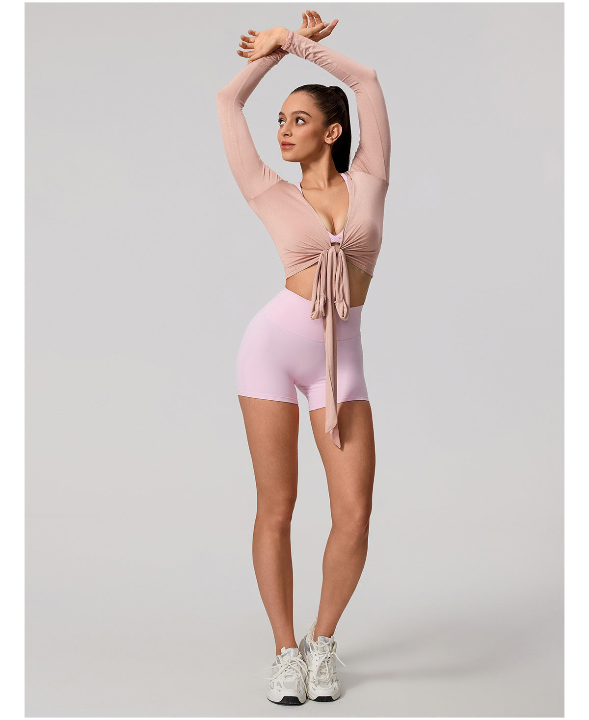 Wrap Top Nude