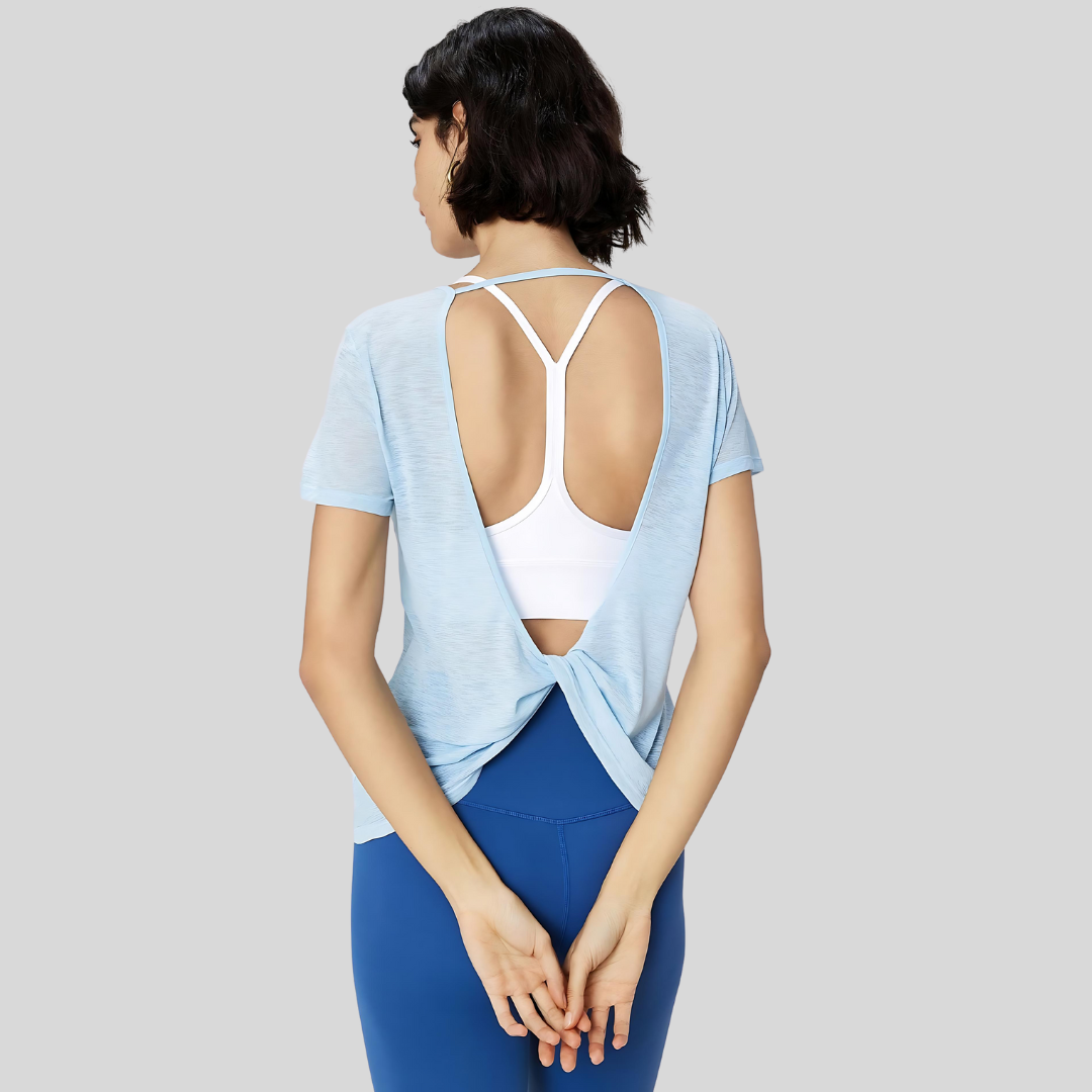 Iris Active Top Blue