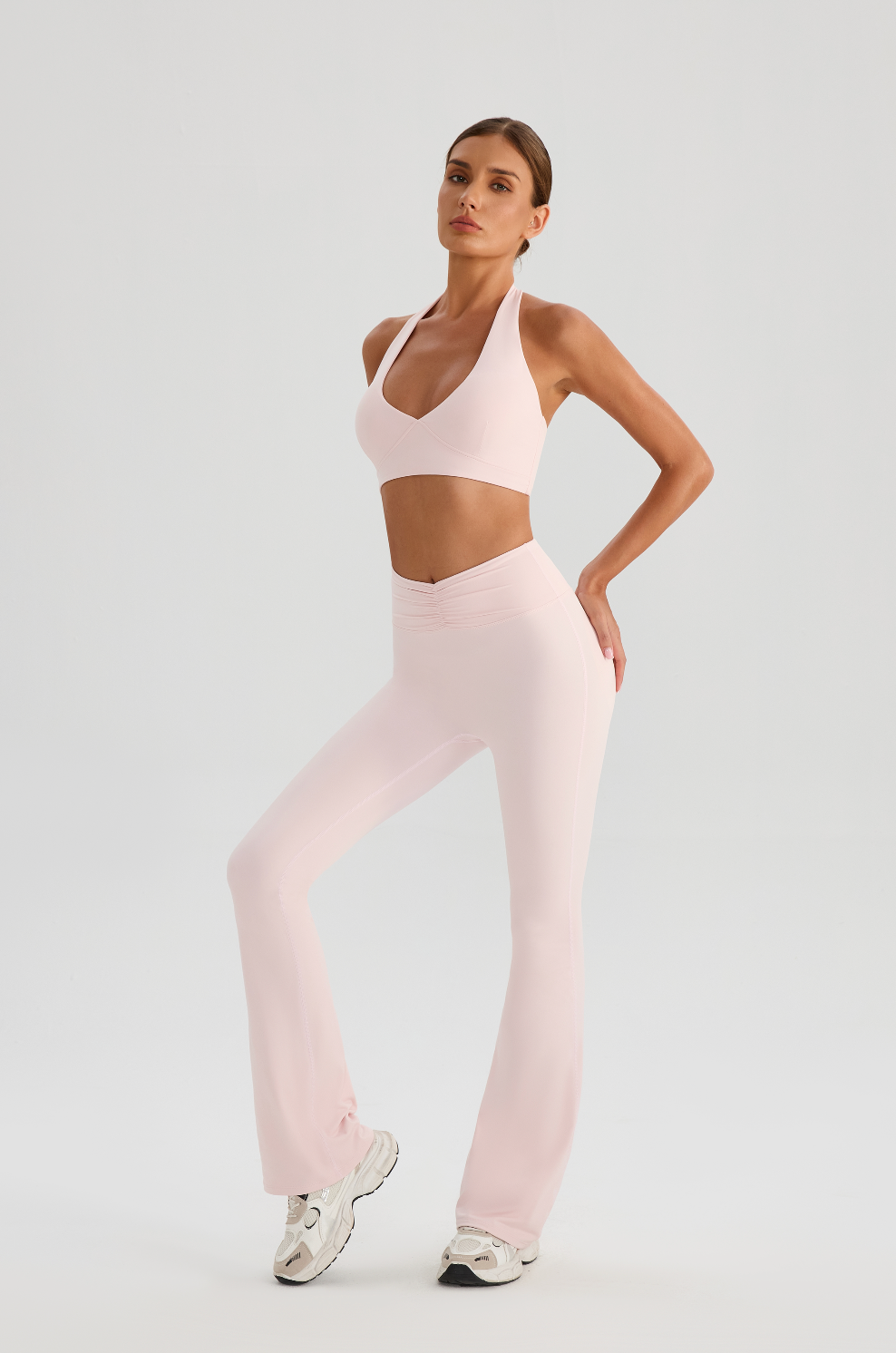 Halter Set Pink